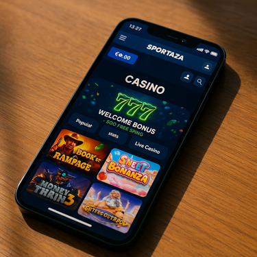 Sportaza - Mobile Responsive Gaming Platform